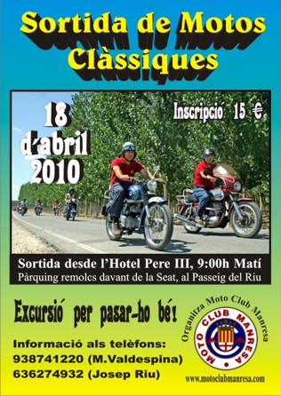 Sortida de Motos Cl&agrave;ssiques